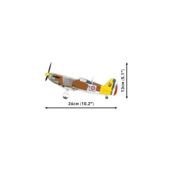 Modelfly - COBI - DEWOITINE D.520 - Plastik - Fra 8 år - Unisex