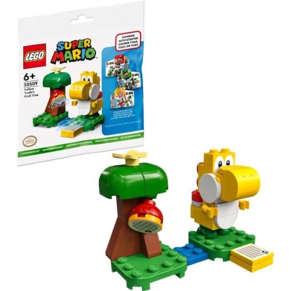 LEGO® Super Mario™ Yellow Yoshi's Fruit Tree Expansion Set (30509)