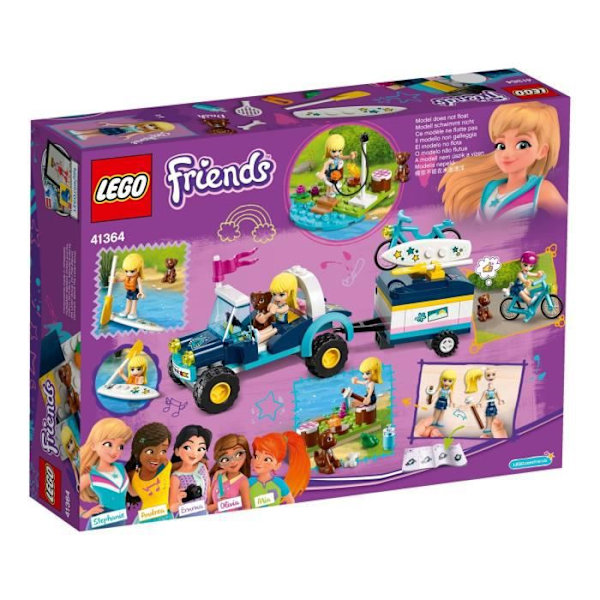 LEGO® Friends 41364 Stephanies buggy og trailer Flerfärgad