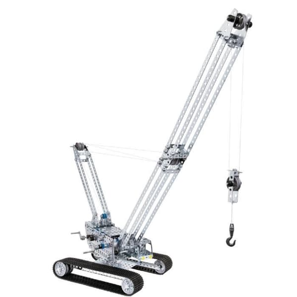 Silver stålkrankonstruktionsset 522 delar - EITECH Pengar