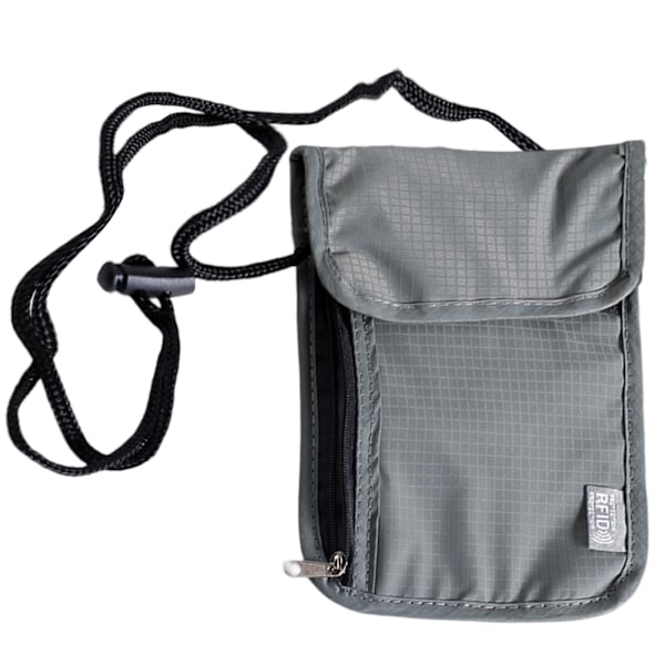 Kaulatasku Rintatasku RFID-suojalla, Taskutasku Rintatasku Nylon, Vedenpitävä ja Kevyt, Unisex Matkarahalaukku Varkaudenestoinen Passinpidike