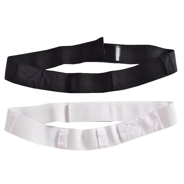 Black Peritoneal Dialysis Conduit Belt Adjustable Breathable White M