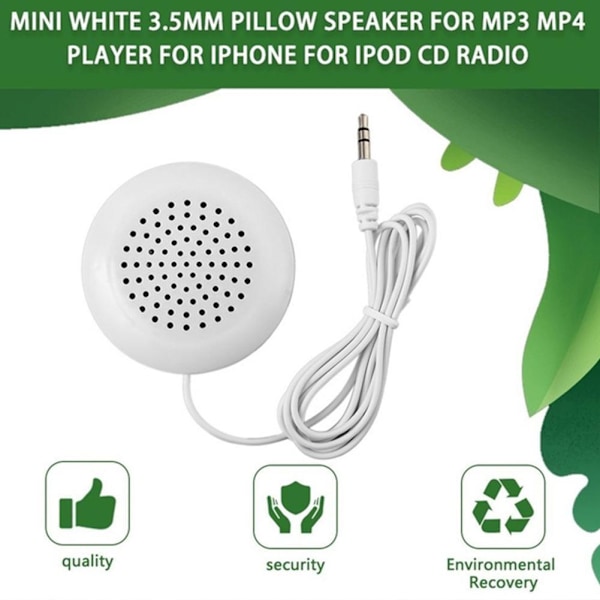 Putehøyttaler Par Stereo Mini 3,5 mm plugg for mobil nettbrett CD