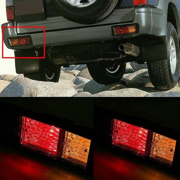 Bakre støtfanger refleksbremselys for Land Cruiser Prado (90) 97 98
