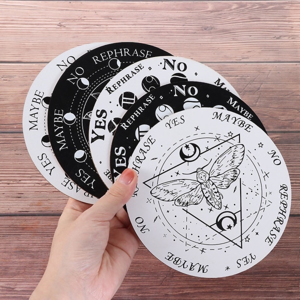 2 Astrologi Plate Divination Halskjeder