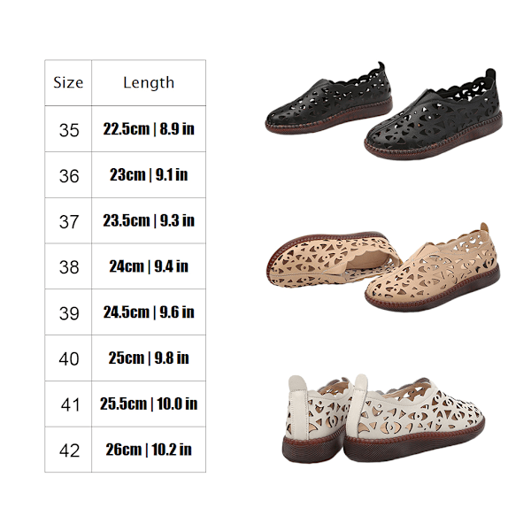 1/2/3 Kvinner Flats Komfortable Og Stilige Sko For aprikos 35 apricot 35 1 Pc