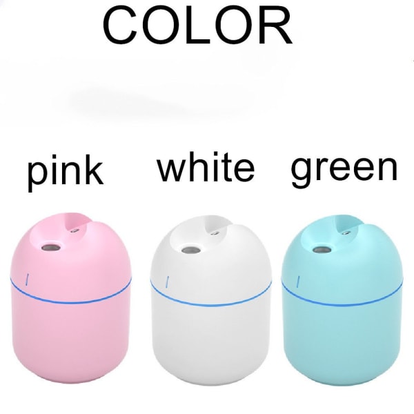 Luftfukter Aroma Diffuser Luftrenser Vannforsyning ROSA X pink
