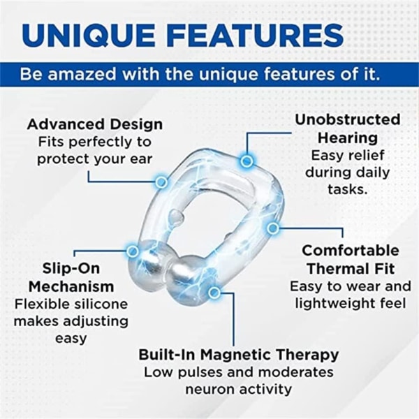 【Mingbao butik】Tinnituksen lievittäjä Tinnituksen lievittäjä Set med tinnitus lievittäjä (3 par) 3Pcs