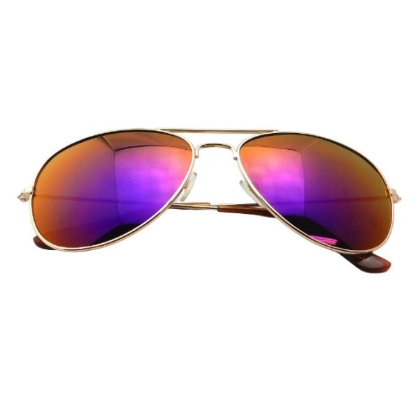 Suntique P010 Solglasögon Pilot Medium | Bläck fodral purple