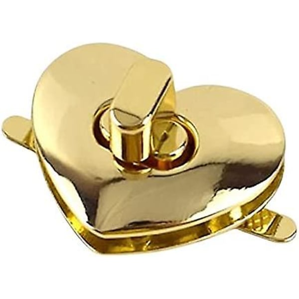 Plyschväska Spänne för gör-det-själv-handväska Väskatillbehör eller plånboktillverkning Nickel Gold