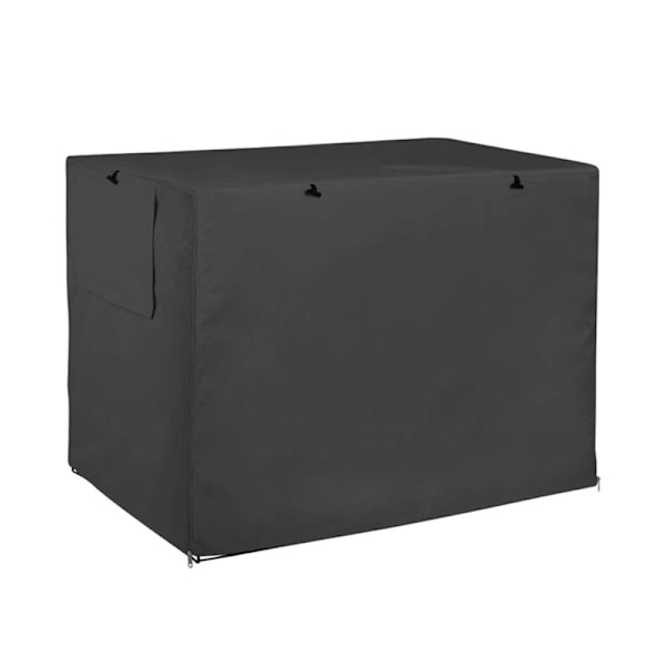 1 kpl (musta, n. 124,5*79*84cm) lemmikkihäkki, kanihäkin suojus, kestävä 210D lämpökanihäkin suojus