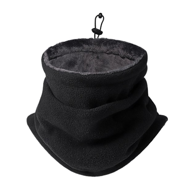 Unisex Utomhus Halsvärmare Vinter Tjock Varm Sammetsscarf för Cykling Skidåkning