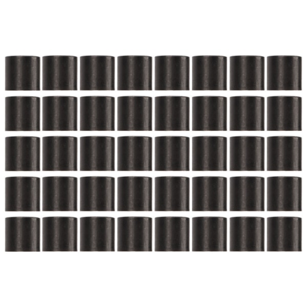 【Lixiang Store】 40 STK skateboardlageravstandsstykker for Longboard skateboardreparasjon Rebuild Black 100 Pcs