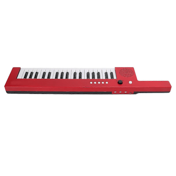 37-tangenters Keyboard Piano Bärbar Gitarr Elektroniskt Orgel Mini Keytar Utbildning Musikinstrumentbf-3755 red