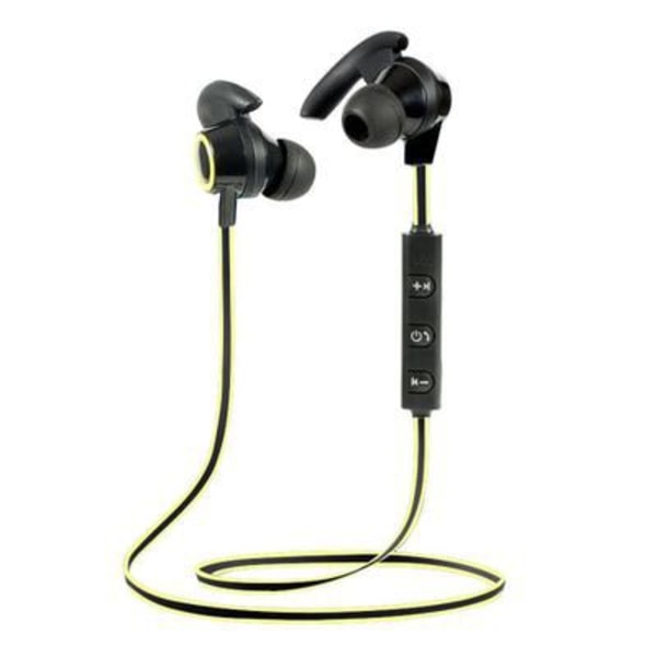 Calf Horn In-Ear Stereo Par trådløse Bluetooth-hodetelefoner yellow