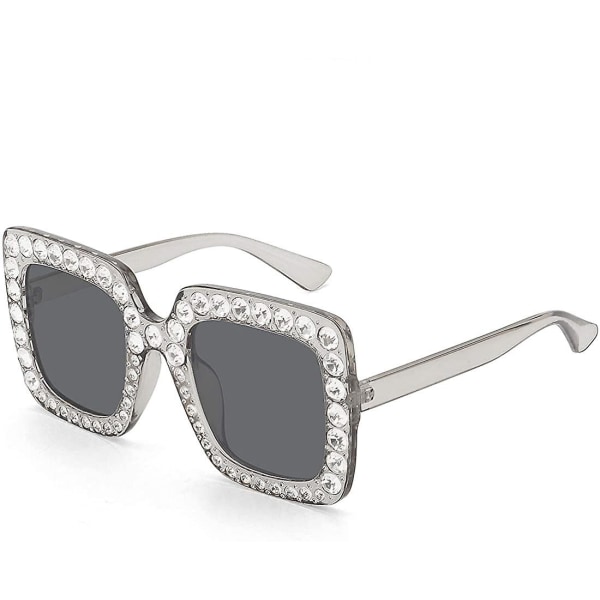 Square Rhinestone Sunglasses Bling Bling Glasses