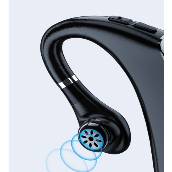Trådlöst Bluetooth -headset (med laddningsfack) black