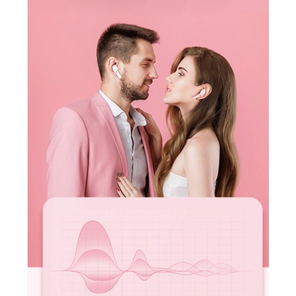 Bluetooth -headset för par pink