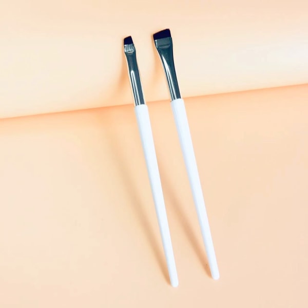 Thin eyebrow eyeliner brush portable beauty makeup tool