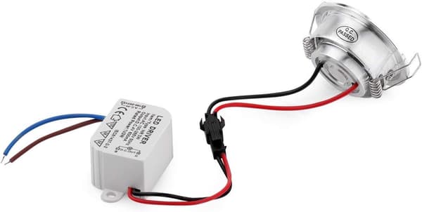Pakke med 10 Mini LED-loftspots Indbyggede LED-spots