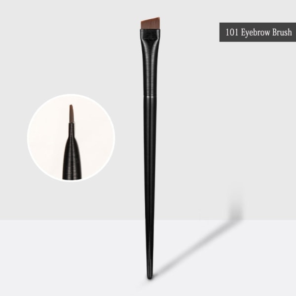 Øyenbryn og Eyeliner Brush Makeup Tools 2-Pack