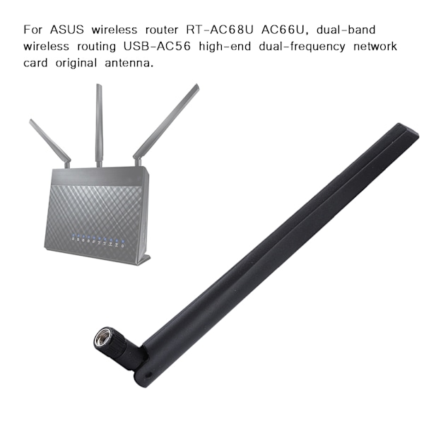 3 st Yttre antenner för ASUS RT-AC68U - SMA Trådlöst nätverkskort WiFi-routeruppgradering