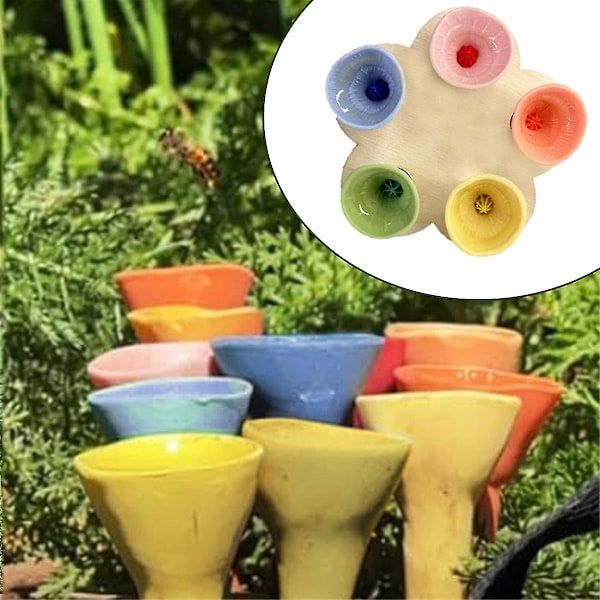 Bi-drikkekopp, Bee Drink Cup Bee Cups Fargerike Bi Insekt Drikkekopp, Bee Cups Samle A