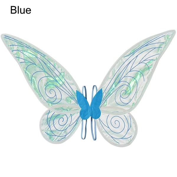 Halloween-kostymer Fairy Wings Dress-Up Wings A blue