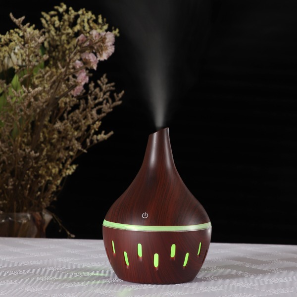 Glow-in-the-mørke mini woodgrain luftfukter A