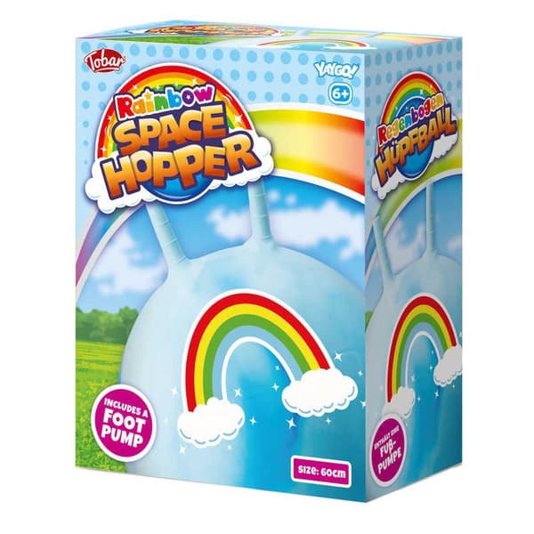 Hoppeball for Barn - Ball 60 cm Blue Blå