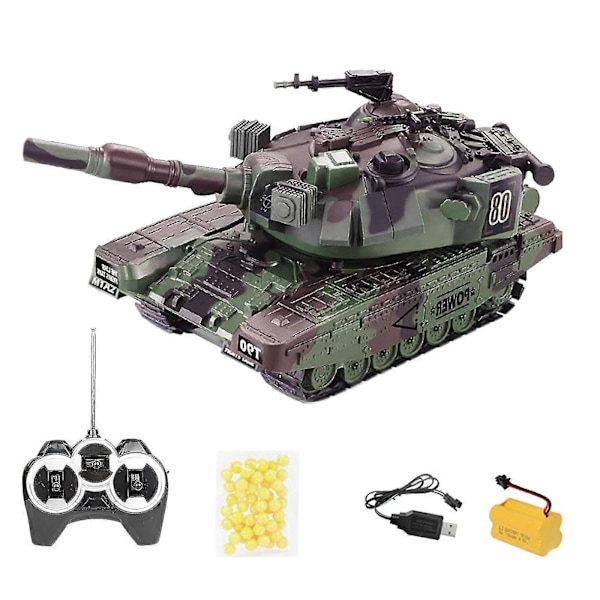 Fjärrstyrd Tank Trådlös Offroad Kan Skjutas För Att Bekämpa Kulor Fjärrstyrda Tankar C