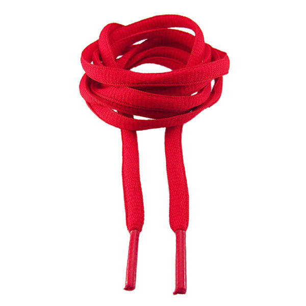 Skosnören - Röd - Ovala [130 cm] Röd Red one size