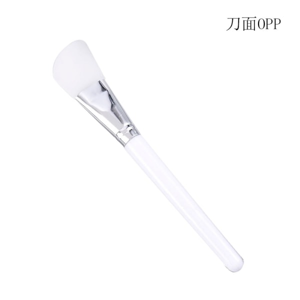 1pc White Makeup Silicone Mask Brush