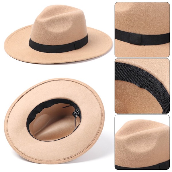 Herr- och damfilthattar, cowboyhattar, scenframträdanden, dansfester, jazz, Panama, vinter och höst grey grey No,