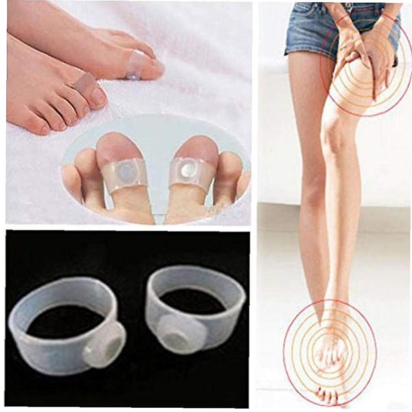 1 Pair / 2 Pieces Slimming Silicone Foot Massage