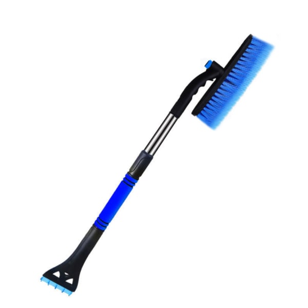 Removable snow removal broom windshield snow brush green