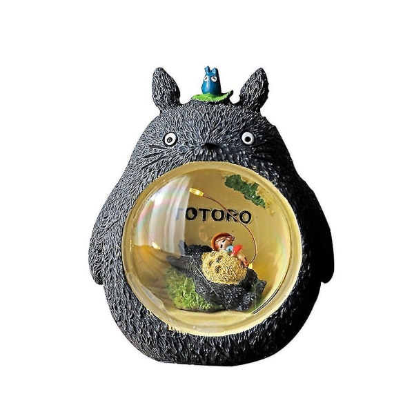 Hayao Miyazaki Totoro Nattljus Lampa Dekoration Hantverk