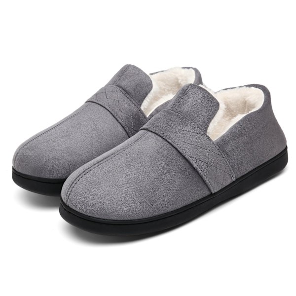 95 Inneskor / Innetofflor - Grå storlek 41-47 Grey Grey 43
