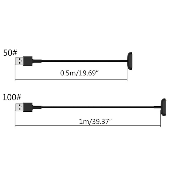 Opladningsbase Kabeloplader Ledning Til Charge 5 Armbåndsur Ac 1m