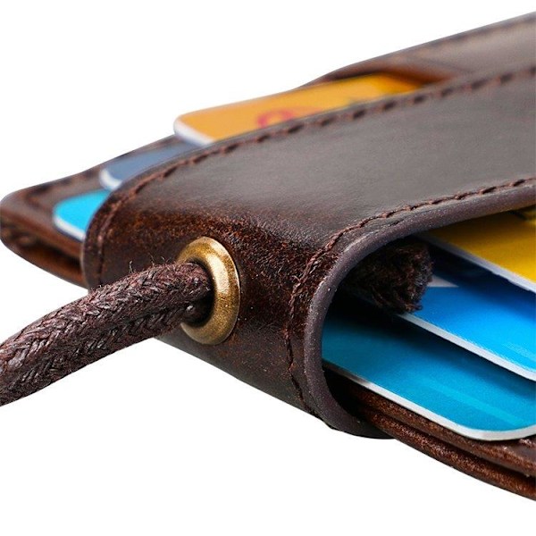 RFID-korttikotelo kaulanauhalla ja ID-merkillä
