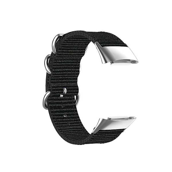 Nylon Armbåndsrem Svedsikker Bælte Åndbar Justerbar Rem Green Silver connector