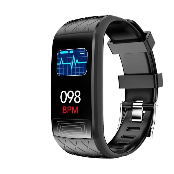 Fitnessarmbånd, vanntett smartklokke (IP67), sportsklokke, måler blodtrykk, blodoksygen, EKG, puls, distanse, etc