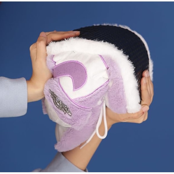 Hauskat Tossut Tennarit, Erittäin Mukavat ja Lämpimät Kotitossut, Sisätiloihin Sopivat Tennarit, Pehmoiset Unisex-tossut Sisäkäyttöön - Violetti