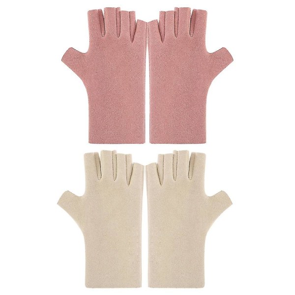 Half Finger Gloves Fabric Cold -proof Wind,Semi -finger Gloves