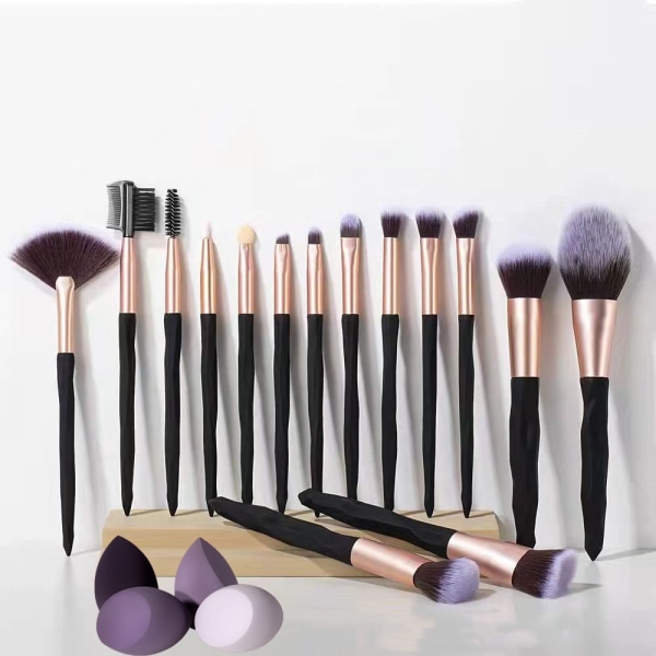 15-Pack Professional Makeup Brush Set Makeup Tools
