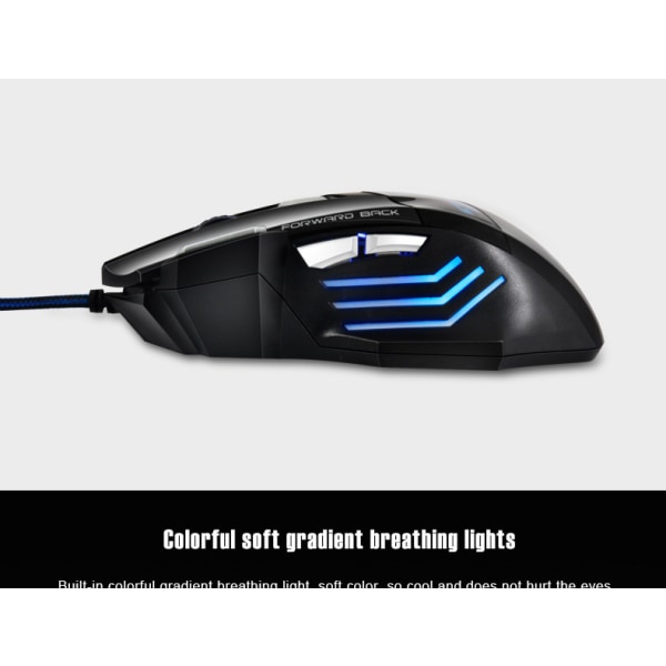 7-Button Dazzle Light Gaming Mouse