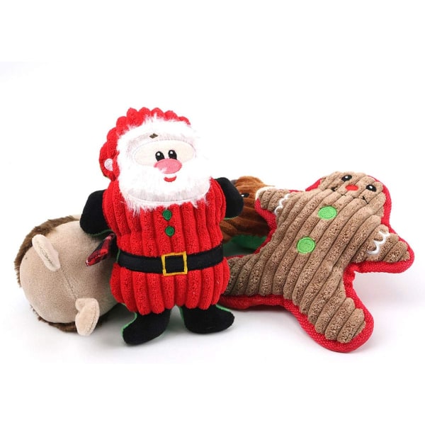 Myuilor Christmas Series husdjur Plysch Vocal Toy Molar D