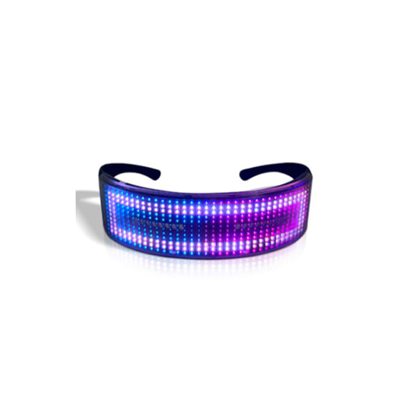 LED-glasögon Portable Luminous Bar Party Glasögon blinkende