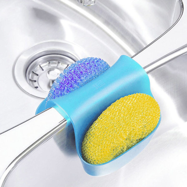 Vask / servantholder for svamp og rengjøringsprodukter blue
