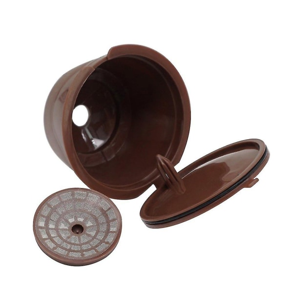 Reusable Coffee Capsule Pod Filter Cups Set With Spoon Brush